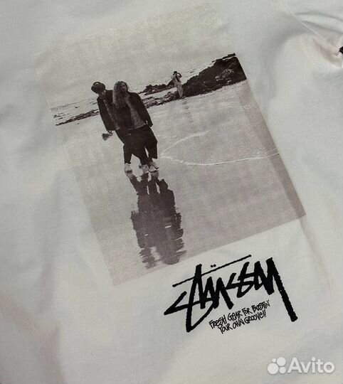 Футболка Stussy Low Tide White оригинал