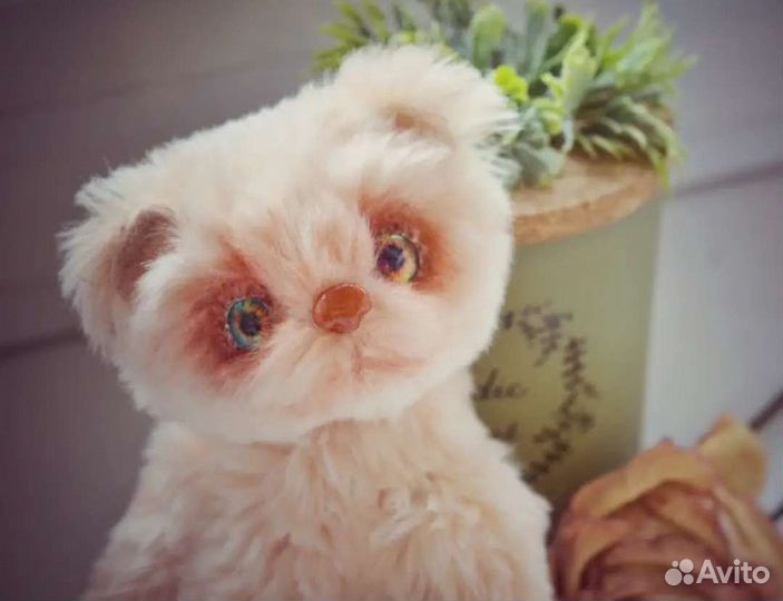 Игрушка ручной работы мишка тедди