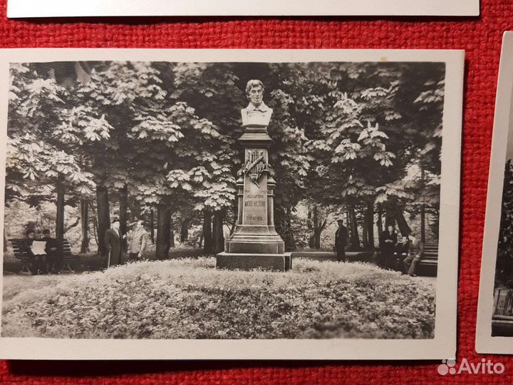 Почтовые карточки 1950е г./4шт. Город Трускавец