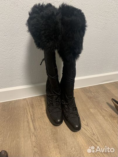 Сапоги зимние prada