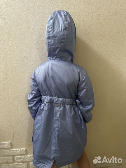 Плащ для девочки на флисе