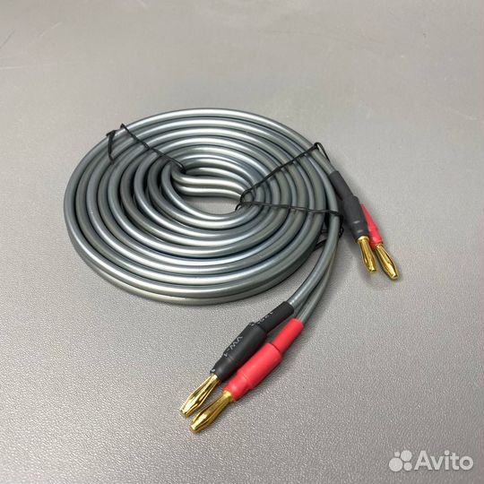 Акустический кабель для усилителя и динамиков 2.5м