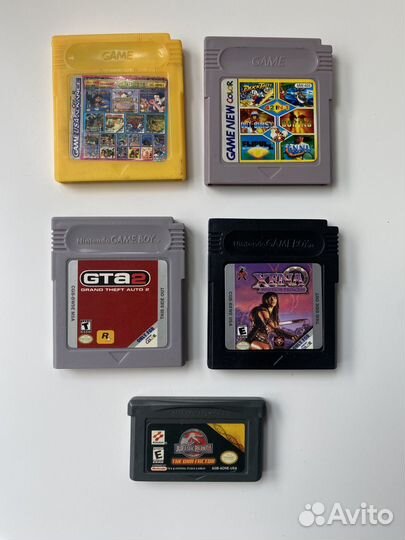 Картриджи game boy advance gta 2 xena