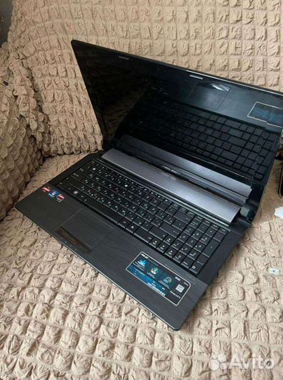 Asus N53 Металлический ноутбук AMD phenom P960 (фи