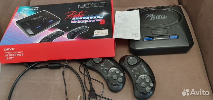Игровая приставка retrogame 6