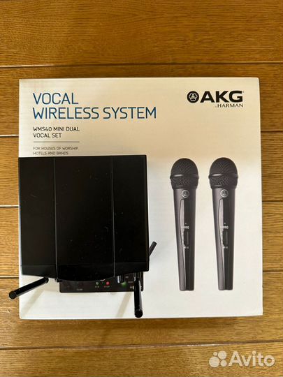 Радиосистема двойная AKG WMS40mini dual