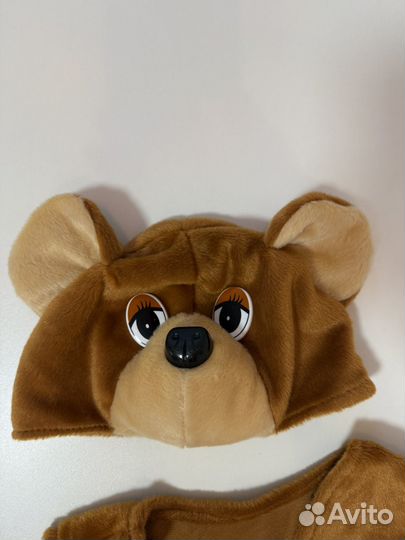 Новогодний костюм медведя 104-110