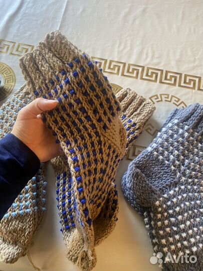 Полушерстяные носки