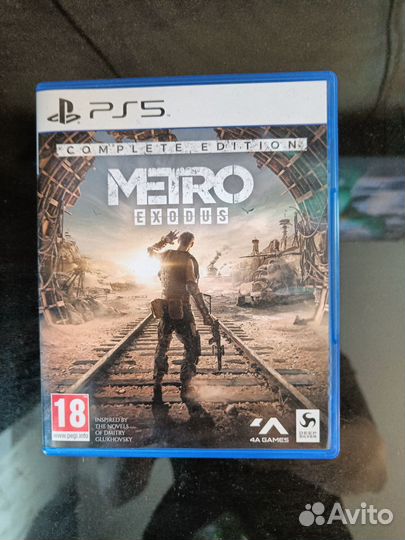 Metro exodus ps5 диск