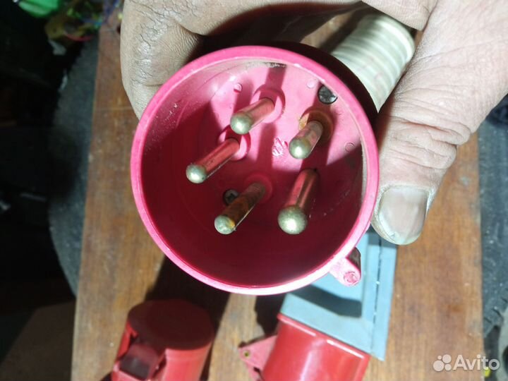 Силовые разъемы 380в папа-мама, ноль, земля