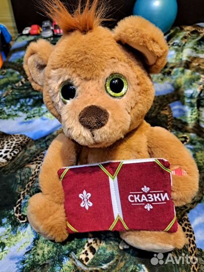 Интерактивный медведь мягкая игрушка, зебра, пазл