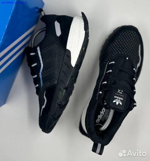 Кроссовки Adidas ZX 1000 Black (Арт.89742)