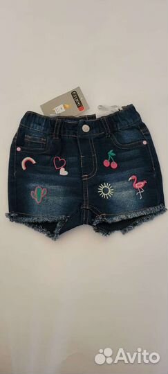 Детские джинсовые шорты