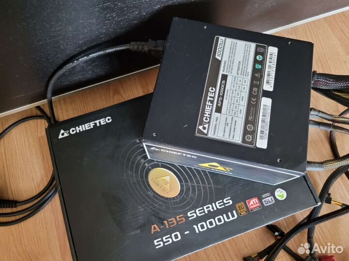 Блок питания chieftec A 135 series 550-1000W