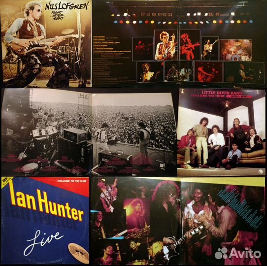 Импортные пластинки в стиле blues rock