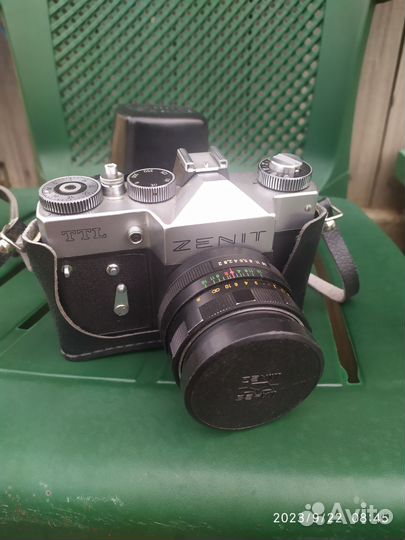 Пленочный фотоаппарат зенит ttl