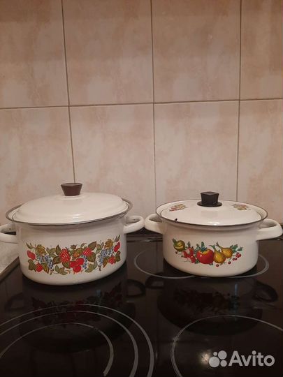 Кастрюля эмалированная СССР