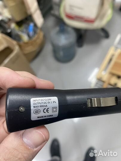 Usb в прикуриватель