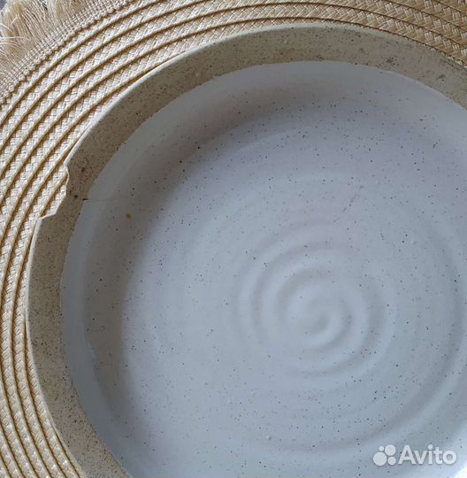 Большая тарелка декоративная