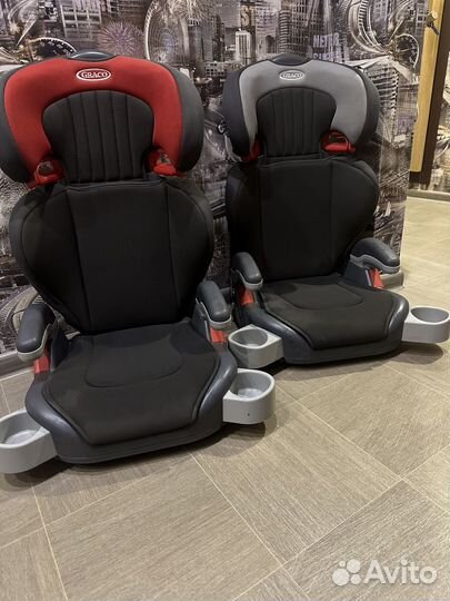 Группа 2/3 (15-36 кг) Graco Junior Maxi, chili