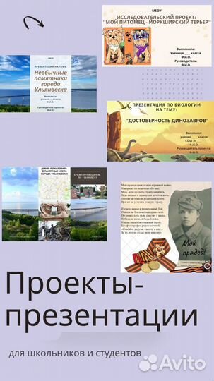Исследовательские проекты-презентации