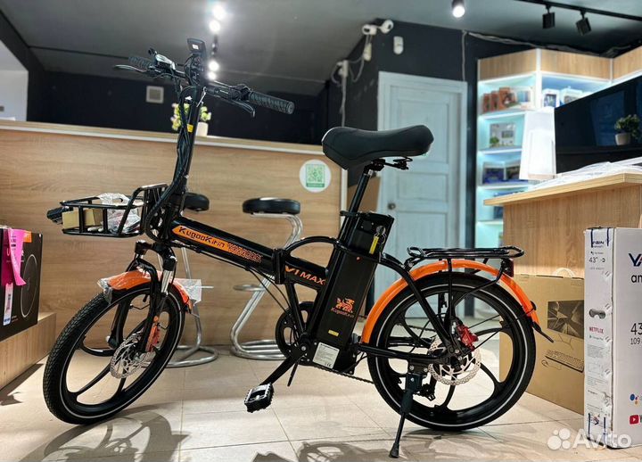 Электровелосипед Kugoo Kirin V1 MAX