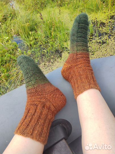 Носки вязаные ручной работы