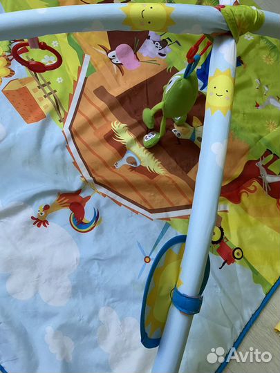 Детский развивающий коврик и мобиль