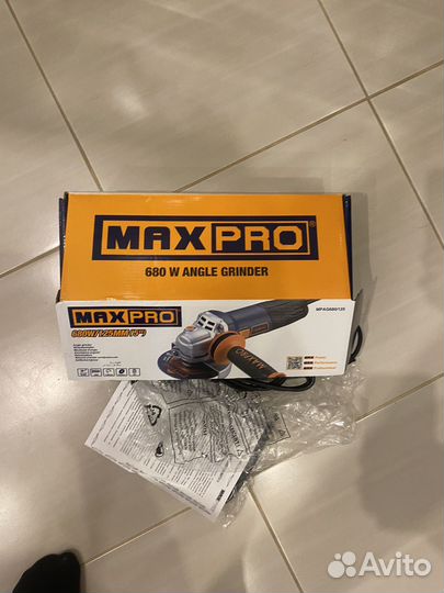 Болгарка maxpro 125 Мм 680Вт mpag680/125