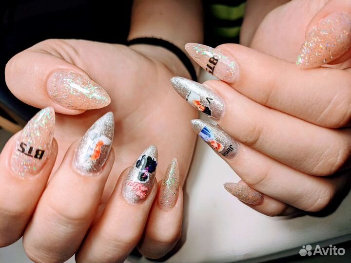 Мастер маникюра, наращивание, укрепление гелем