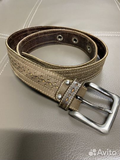 Ремень кожаный