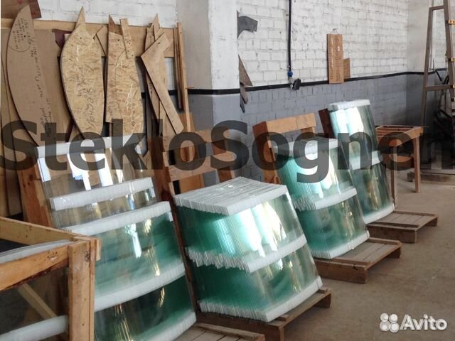 Стекло для холодильной витрины