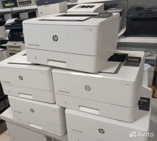 HP Принтер лазерный M402dne