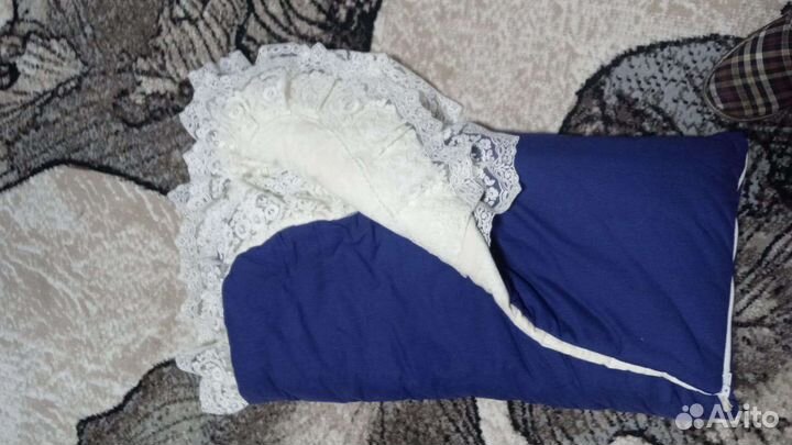 Конверт на выписку для мальчика зимний