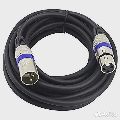 Кабель XLR - XLR invotone ACM1105/BK 5м