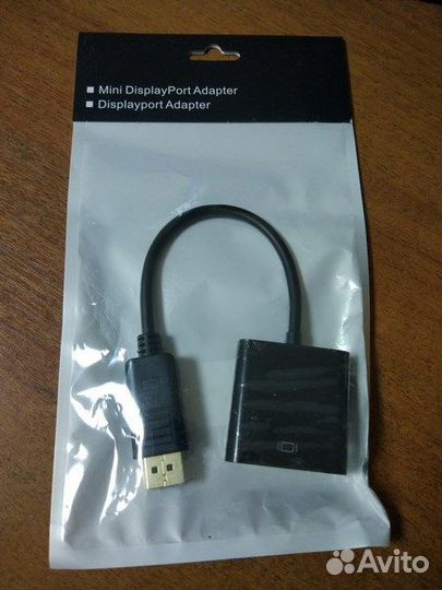 Переходник DisplayPort - VGA 15см
