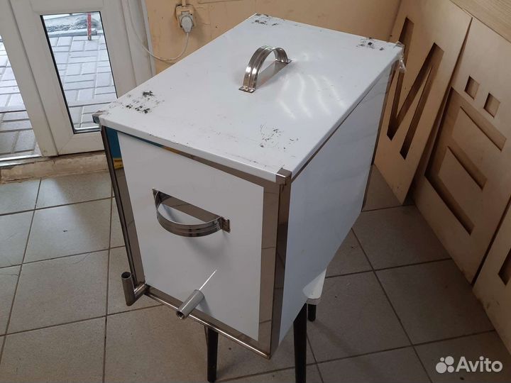 Медогонка 3 рамочная нержавейка