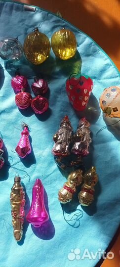 Елочные игрушки СССР