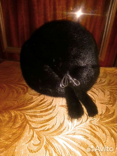 Шапка норковая женская 56