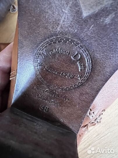 Сапоги massimo dutti 38