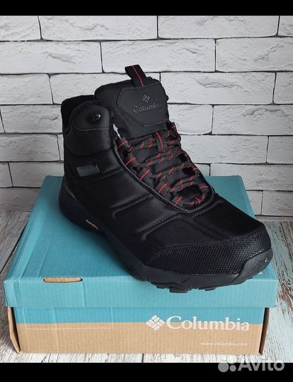 Кроссовки мужские зимние на меху columbia