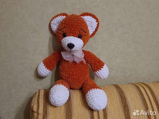 Мягкая вязаная игрушка