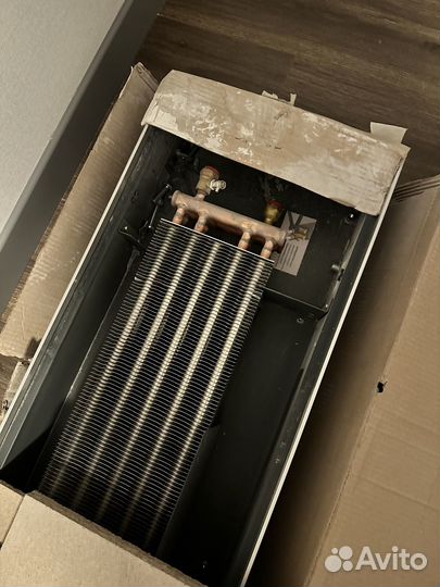 Внутрипольный конвектор Techno KVZ 350-120-2000