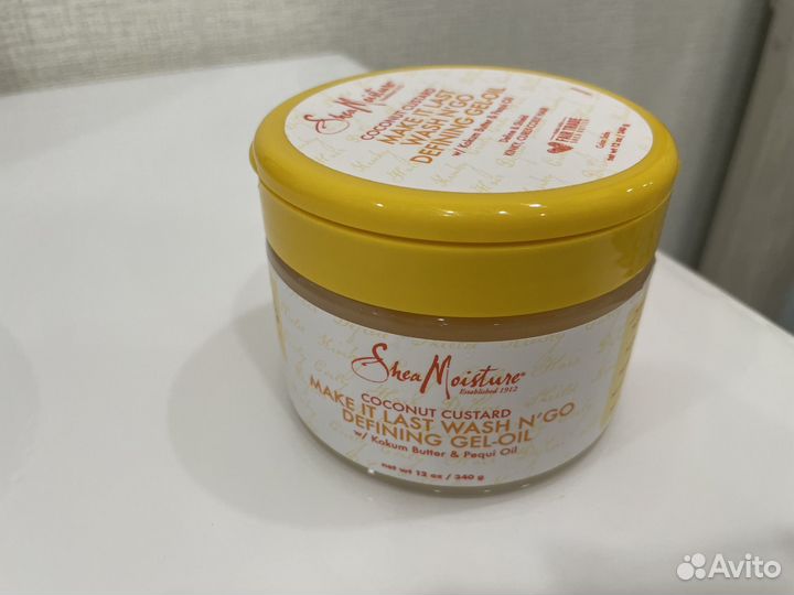 Shea Moisture coconut custard гель-масло