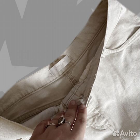 Джинсы y2k роспись звёзды