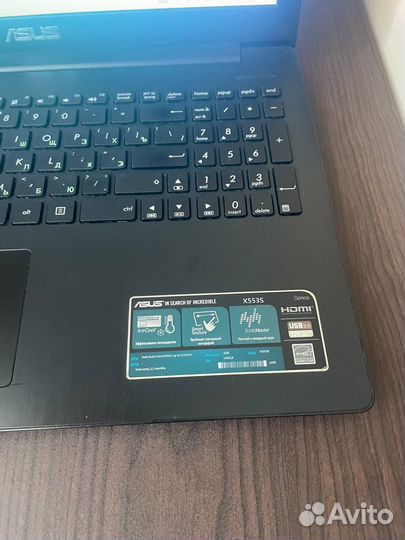 Ноутбук asus X553S