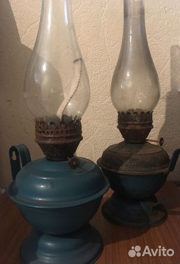 Лампа керосиновая старинная