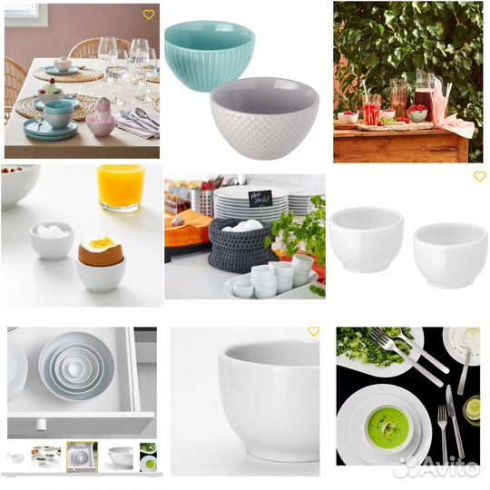 Миски IKEA разные