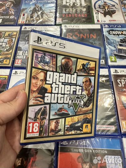 Игра PS5 GTA 5 Диск Новый