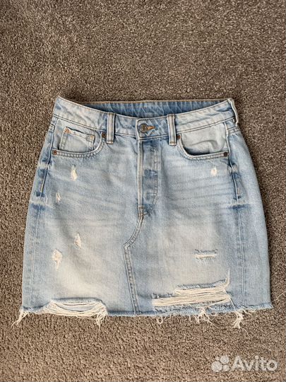 Джинсовая юбка hm